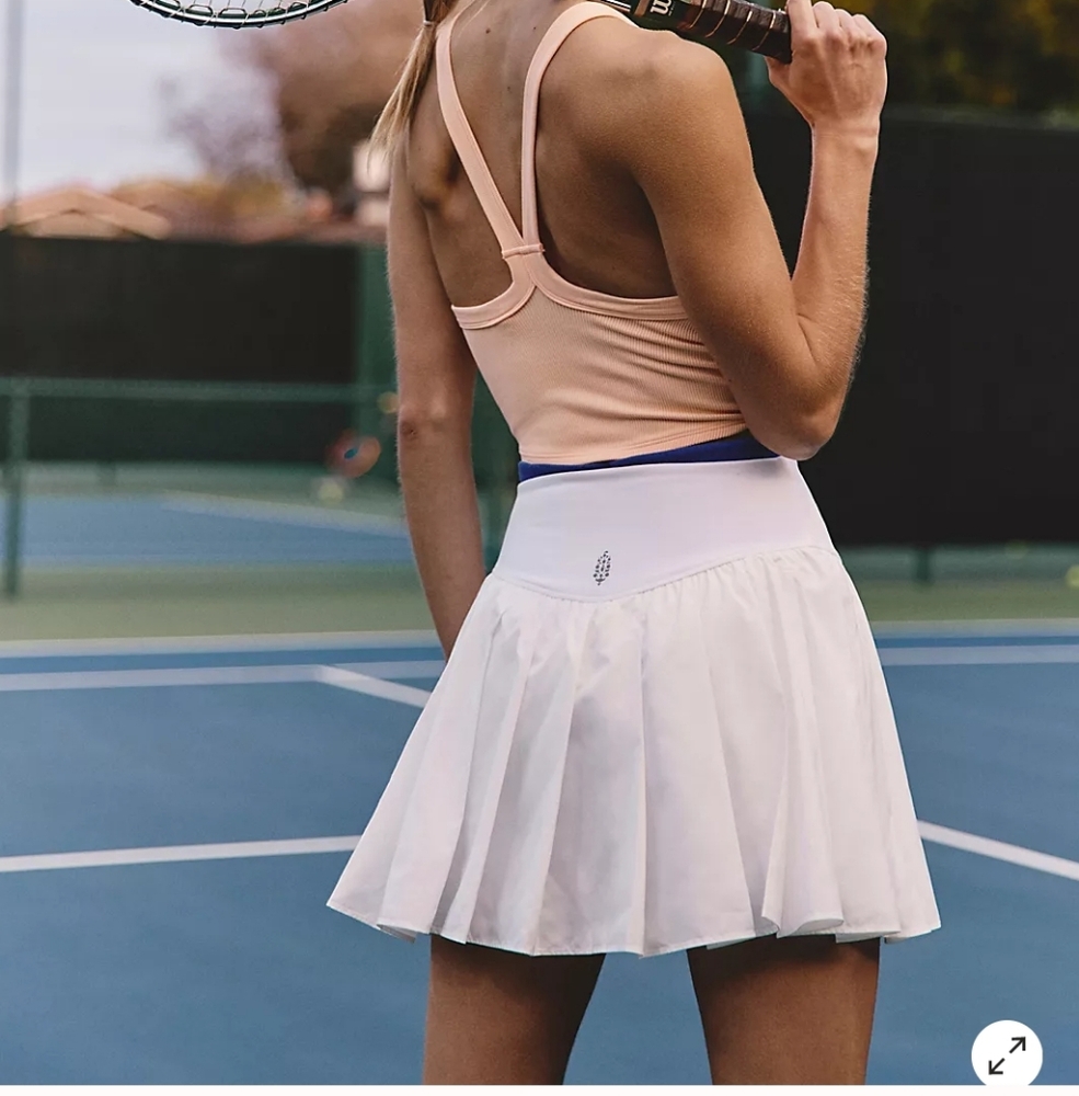 Free People Swing of Things Skort in White